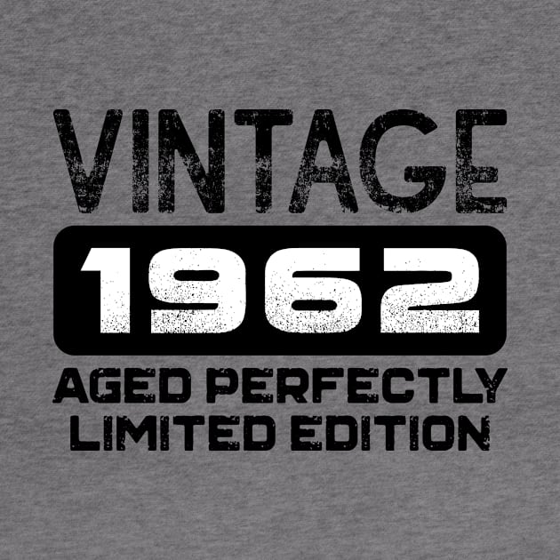 Birthday Gift Vintage 1962 Aged Perfectly by colorsplash